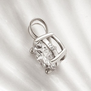 Pendentif classique solitaire en diamant de laboratoire 2,0 carats, taille ronde, diamant CVD/HPHT, collier pour femme, bijoux fins E/VS - Product Image 2