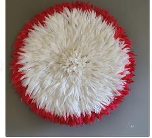 Bamileke Vente en gros Chapeaux juju africains de haute qualité Décoration intérieure traditionnelle en bambou Décoration murale style Ins PC - Product Image 2