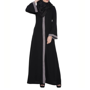Modèle 2026 Vêtements pour femmes musulmanes Kaftan Abaya Manches longues Service OEM Quatre saisons Nouveau Logo et style personnalisés Faible MOQ Nouveauté - Product Image 1