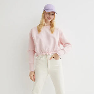 Sweatshirts à capuche surdimensionnés pour femmes de meilleure qualité Logo personnalisé Design uni pour la saison d'hiver en vente! - Product Image 2