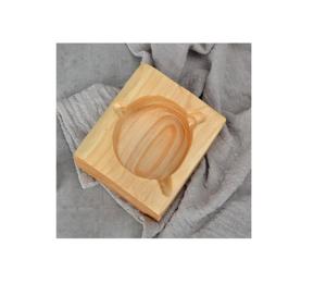 Classic Acacia <b>Wood</b> Engraved Ashtray Table Top Smoking <b>Accessory</b> for Waste Disposal - Product Image 6