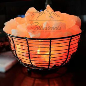 Large Himalayan Salt <b>Crystal</b> Lamp for Home Ambience Natural Wellness Feng Shui Style Gift From Pakistan - Product Image 6