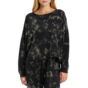 Sweat-shirt d'hiver pour femmes, manches longues, col rond décontracté, à porter sur le devant - Product Image 1