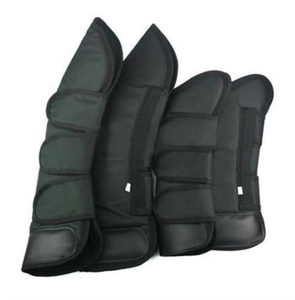 Bottes de voyage réfléchissantes pour chevaux pour une visibilité et une sécurité accrues pendant les voyages dans des conditions de faible luminosité Culottes - Product Image 4
