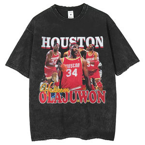 Dtg เสื้อยืดลายกรดสำหรับผู้ชายเสื้อยืดลาย280จีเอสเอ็มทรงสลิมฟิตเสื้อยืดกราฟิกสำหรับล้างแบบวินเทจโลโก้ตามสั่ง - Product Image 2