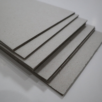 Carton gris laminé, papier de 3 mm d'épaisseur, carton gris de 1800 g/m², feuille ou rouleau pour couverture de carnet, emballage, plaque de base de boîte aux lettres