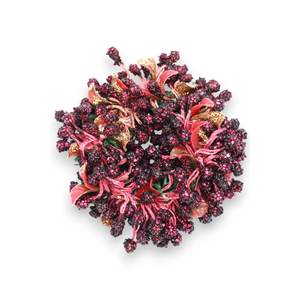 Annaflower Couronne porte-bougie faite à la main, décoration de table de luxe, 13 cm - Product Image 1