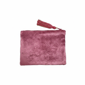 Pochette de voyage pliable à fermeture éclair en tissu nylon floral papillon brodé à la main, sac de rangement multifonctionnel pour maquillage et bijoux - Product Image 2