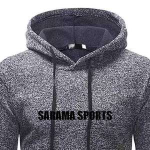 Sweat-shirt épais en coton lourd de qualité supérieure, à manches longues, à col rond, à lavage acide, pour hommes, en gros - Product Image 4