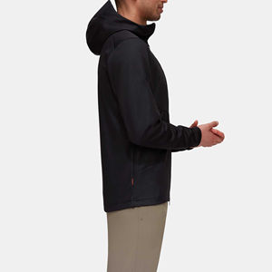 Chaqueta Softshell con Capucha para Hombre, Impermeable, Transpirable, Ecológica, Ligera, para Invierno, con Logotipo Frontal Personalizado - Product Image 5