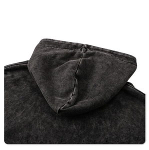 Sweat à capuche tendance élégant 100% coton pour hommes sérigraphie de haute qualité lavage à l'acide tenue d'hiver vente en ligne Service OEM disponible - Product Image 6