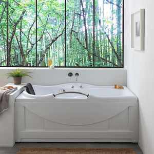 Vasca da Bagno Rettangolare in Acrilico con Idromassaggio per Mancinoli DORIS - Product Image 1