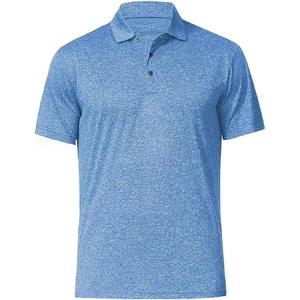 Vêtements d'été de haute qualité avec motif imprimé 100% coton à séchage rapide broderie LOGO Polo de golf pour hommes - Product Image 6