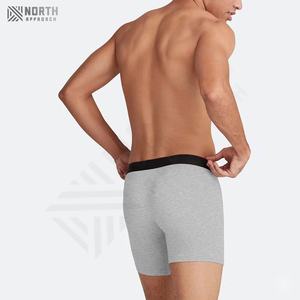 Boxers para hombre con tela de algodón suave para mayor comodidad durante todo el día, boxers clásicos para hombre con ajuste relajado y cintura elástica, para verano - Product Image 4