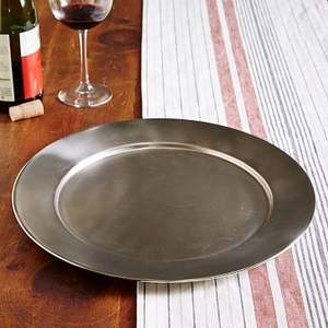 Placas de cargador de metal ecológicas de moda y elegantes con acabados Premium para eventos formales bodas fiestas - Product Image 3