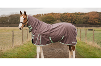 Couvertures d'équitation professionnelles personnalisées durables, imperméables et légères en polycoton avec rembourrage en plumes pour l'hiver – Vente en gros