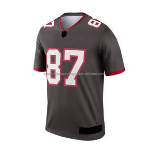 Camiseta de Fútbol de Poliéster de Alta Calidad, Diseño Transpirable Único, Ropa Deportiva de Fútbol Americano para Hombre Adulto - Product Image 2