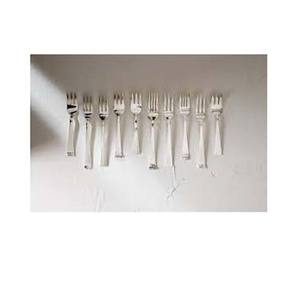 Utensilio Pulido de Níquel Plateado, Juego de Cubiertos de Estilo Occidental, Juego de Cubiertos de Acero Inoxidable - Product Image 1