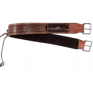Customizable Premium Leather Western Horse Cinch Flank Back Girth Equestrian <b>Clothing</b> <b>Accessory</b> for Western Riding - Product Image 1