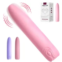 10-Gang Mini-Bullet-Vibrator für Frauen Schneller Orgasmus Klitoris-Stimulator Wiederaufladbar Weibliches Masturbationsspielzeug Sexspielzeug für Erwachsene