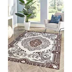 Vintage Design Printed <b>Rug</b> - Floral Moroccan Turkish Area <b>Rug</b>,<b>Chenille</b> <b>Rug</b> - Product Image 4