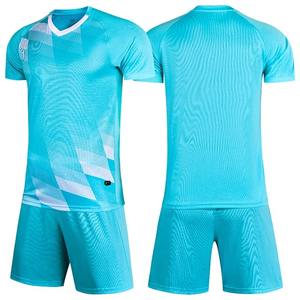 Custom Soccer Kits Men's Football Uniform Cheap Quick Dry Soccer Uniform <b>Set</b> Breathable Football Jersey Kit - Product Image 5