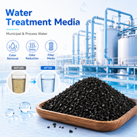 Fourniture de granulés de charbon actif haute efficacité pour le traitement de l'eau potable, assurant la sécurité et éliminant le chlore et le goût.