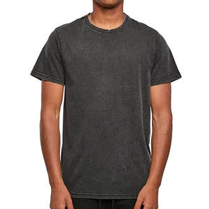 T-shirt personnalisé de haute qualité avec logo vintage épais T-shirts en coton pour hommes T-shirt vintage surdimensionné lourd à séchage rapide pour hommes - Product Image 3