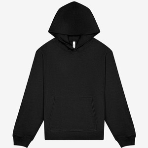 เสื้อมีฮู้ดแบบสวมหัวของผู้ชายผ้าฝ้ายขนแกะ100% ขนาดใหญ่เสื้อมีฮู้ดโลโก้แบบกำหนดเอง - Product Image 5