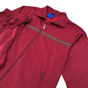 Ropa deportiva transpirable con cremallera completa para hombre, ropa deportiva para exteriores, Hip Hop, gimnasio, Jogger, conjunto de chándal con cremallera de dos piezas para invierno, equipo para correr - Product Image 6