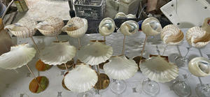 Vietnam Seashell Wine Cups Verres en nacre faits à la main pour hôtels et restaurants - Product Image 6