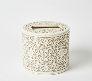 Caja Decorativa para Pañuelos de Papel, con Incrustaciones de Hueso, Moderna, Ecológica, Hecha a Mano, Duradera, de Tamaño Personalizado, de Lujo, para Hogar, Hotel, Restaurante - Product Image 3