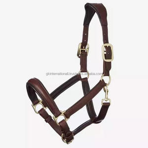 Collar de piel auténtica para montar a caballo, accesorio para montar a caballo ecuestre, Anatomic, cuello de cabeza de cuello halter en negro o marrón Havan, directo de fábrica - Product Image 6