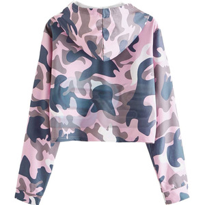 Premium Quality Women's Hoodies <b>Y2K</b> Cotton Crop Top Hoodie Hip Hop <b>Streetwear</b> Casual Wear OEM Design Wholesale - Product Image 2