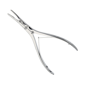 เครื่องมือผ่าตัดกระดูกและข้อชนิดที่ 1 ยี่ห้อ Beyer รุ่น Bone Rongeur แบบโค้ง ขัดเงา พร้อมสปริงคู่ ทำจากเหล็กกล้าไร้สนิม MSC-H-6-5719 - Product Image 1