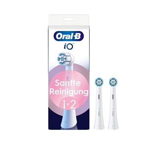 Oral-B iO Nettoyage doux-Têtes de brosse à dents de rechange originales pour brosses à dents électriques Oral-B iO Blanc, lot de 2 - Product Image 2