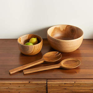 Best Selling <b>Large</b> Acacia <b>Wood</b> Bowl High Quality Eco-Friendly Design for Party & Wedding Food Wholesale Latest Decorative Bowls - Product Image 6