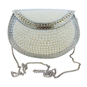 Bolso de Mano con Mosaico Indio Hecho a Mano, Colección 2025, Cierre Abierto, para Fiestas Nocturnas, Moda Femenina, Venta al Por Mayor - Product Image 1