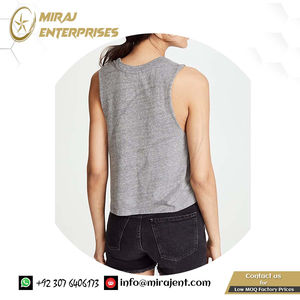 Custom Sublimation and Logo Printing Wholesale Supplier <b>Women's</b> Crop Tank Letter Print Design Your Own Crop Tank <b>Top</b> - Product Image 3