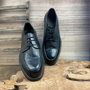 Zapatos Derby de Cuero Vacuno de Grano Completo Duraderos con Tecnología Antiolor y Plantilla Acolchada, Zapatos Formales para Hombre, Zapatos para Uso Diario - Product Image 2