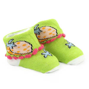 Newborn <b>Booties</b> - Green - Product Image 3