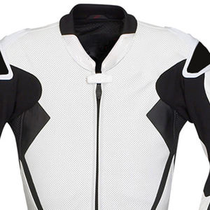 Trajes de moto de cuero de diseño Premium personalizado de alta calidad a prueba de viento Auto Racing Wear chaqueta más opción de tamaño de cuero genuino - Product Image 2