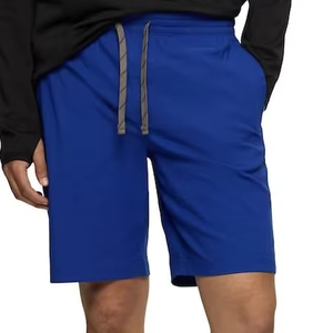 กางเกงขาสั้นชิโน่ผู้ชายทรงคลาสสิกสำหรับออกกำลังกาย ผ้าคอตตอนทวิล ยืดหยุ่น เอวแบบยืดได้ สไตล์ลำลอง ใส่ได้ทั้งฤดูร้อน รับผลิตตามแบบ (OEM) พร้อมสกรีนโลโก้ ขายส่ง - Product Image 1