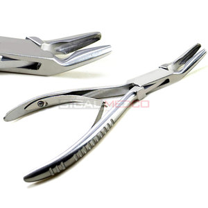 Profesional Dental hueso Rongeurs curvado ortodoncia Acero inoxidable mejor calidad herramientas dentales instrumentos médicos quirúrgicos - Product Image 1