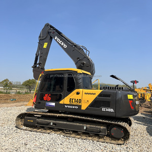 Excavadora Original de uso doméstico Volvo Ec140d, excavadora de orugas de 14 toneladas, precio barato, baja calidad, Suecia - Product Image 4