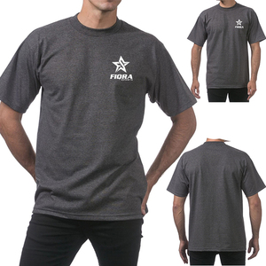 Ligero 100% algodón lona hombres sólido secado rápido transpirable manga corta Regular Fit Casual gimnasio ropa de trabajo camiseta - Product Image 1