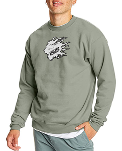 2024 hommes de qualité supérieure coton col rond sweats Logo personnalisé pull et sweats à capuche saison d'hiver techniques teintées unies - Product Image 1