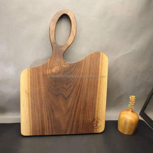 Planche à découper rectangulaire personnalisée KALATRI en bois, fabriquée à la main, écologique, design à grain de bout, passe au lave-vaisselle, utilisation à l'hôtel et à la maison, personnalisée - Product Image 3