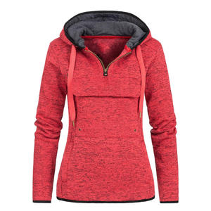 Chaquetas de Forro Polar para Mujer, con Cierre, para Invierno, Secado Rápido, para Deportes al Aire Libre, con Logotipo Personalizado al por Mayor - Product Image 2