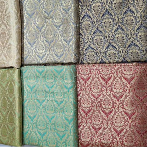 ผ้าแจ็คการ์ดเนื้อนุ่มลายเมทัลลิกสำหรับชุดคลุมดีไซน์เนอร์สำหรับตกแต่งบ้านและผลิตภัณฑ์เบาะ - Product Image 3